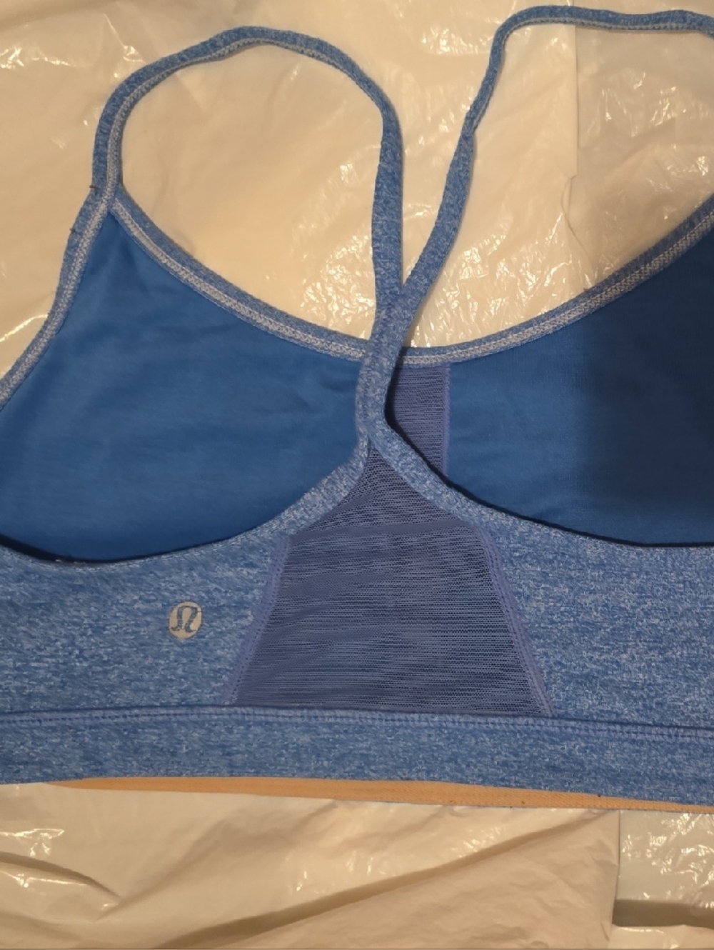 Lululemon Blue Seamless Sports Bra